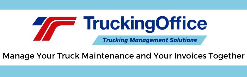 TruckingOffice PRO manages Maintenance and invoices for your trucking business